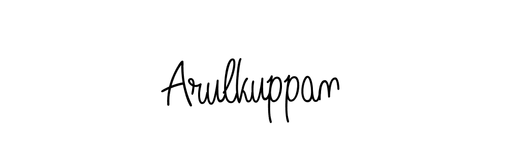 The best way (Angelique-Rose-font-FFP) to make a short signature is to pick only two or three words in your name. The name Arulkuppan include a total of six letters. For converting this name. Arulkuppan signature style 5 images and pictures png