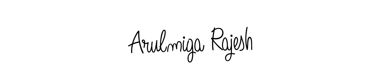 Best and Professional Signature Style for Arulmiga Rajesh. Angelique-Rose-font-FFP Best Signature Style Collection. Arulmiga Rajesh signature style 5 images and pictures png