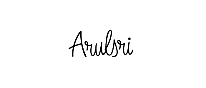 Design your own signature with our free online signature maker. With this signature software, you can create a handwritten (Angelique-Rose-font-FFP) signature for name Arulsri. Arulsri signature style 5 images and pictures png