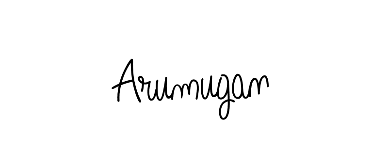 Arumugan stylish signature style. Best Handwritten Sign (Angelique-Rose-font-FFP) for my name. Handwritten Signature Collection Ideas for my name Arumugan. Arumugan signature style 5 images and pictures png