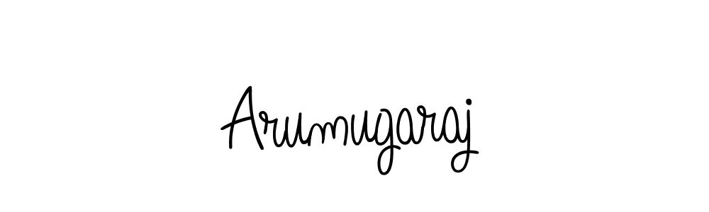 The best way (Angelique-Rose-font-FFP) to make a short signature is to pick only two or three words in your name. The name Arumugaraj include a total of six letters. For converting this name. Arumugaraj signature style 5 images and pictures png
