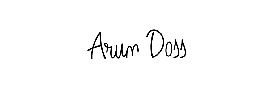 Best and Professional Signature Style for Arun Doss. Angelique-Rose-font-FFP Best Signature Style Collection. Arun Doss signature style 5 images and pictures png