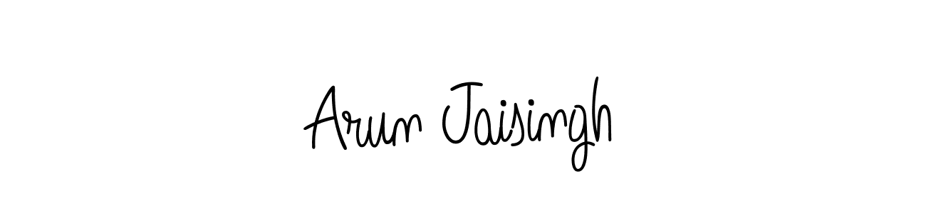 Design your own signature with our free online signature maker. With this signature software, you can create a handwritten (Angelique-Rose-font-FFP) signature for name Arun Jaisingh. Arun Jaisingh signature style 5 images and pictures png