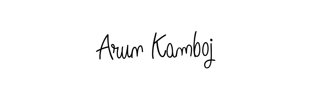 Check out images of Autograph of Arun Kamboj name. Actor Arun Kamboj Signature Style. Angelique-Rose-font-FFP is a professional sign style online. Arun Kamboj signature style 5 images and pictures png