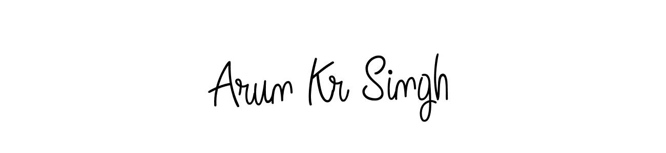 Make a beautiful signature design for name Arun Kr Singh. Use this online signature maker to create a handwritten signature for free. Arun Kr Singh signature style 5 images and pictures png
