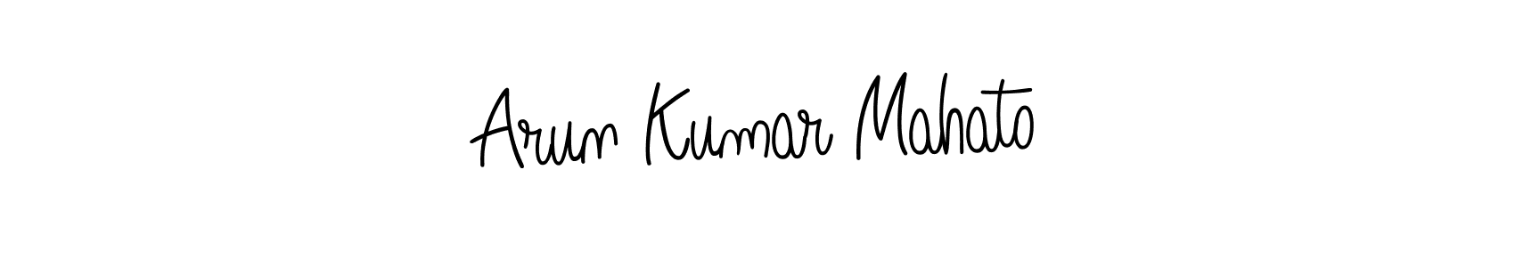 Also we have Arun Kumar Mahato name is the best signature style. Create professional handwritten signature collection using Angelique-Rose-font-FFP autograph style. Arun Kumar Mahato signature style 5 images and pictures png