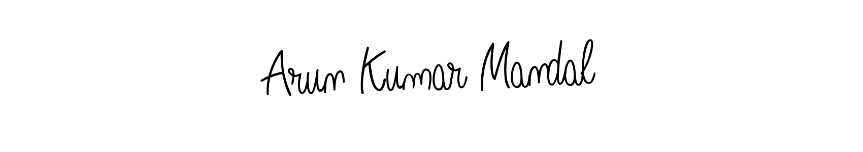 Make a beautiful signature design for name Arun Kumar Mandal. Use this online signature maker to create a handwritten signature for free. Arun Kumar Mandal signature style 5 images and pictures png