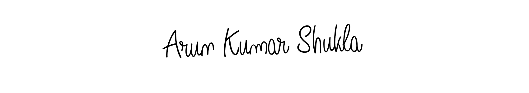 if you are searching for the best signature style for your name Arun Kumar Shukla. so please give up your signature search. here we have designed multiple signature styles  using Angelique-Rose-font-FFP. Arun Kumar Shukla signature style 5 images and pictures png