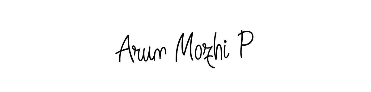 Check out images of Autograph of Arun Mozhi P name. Actor Arun Mozhi P Signature Style. Angelique-Rose-font-FFP is a professional sign style online. Arun Mozhi P signature style 5 images and pictures png