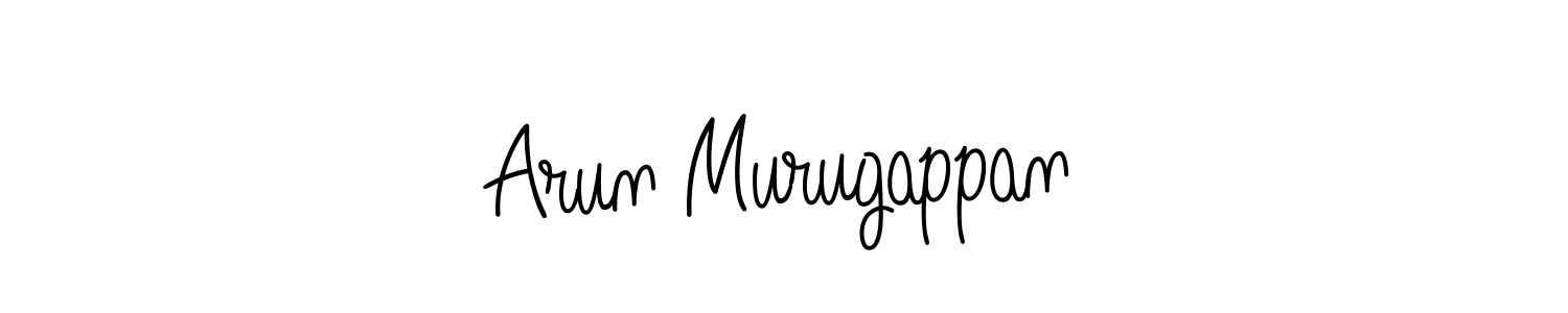 How to Draw Arun Murugappan signature style? Angelique-Rose-font-FFP is a latest design signature styles for name Arun Murugappan. Arun Murugappan signature style 5 images and pictures png