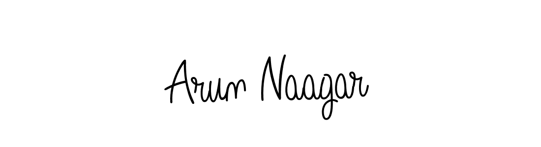 Also we have Arun Naagar name is the best signature style. Create professional handwritten signature collection using Angelique-Rose-font-FFP autograph style. Arun Naagar signature style 5 images and pictures png