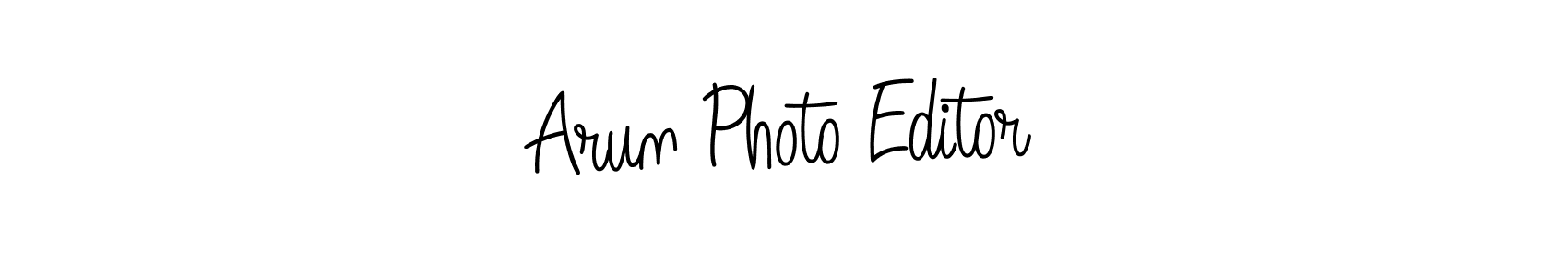 It looks lik you need a new signature style for name Arun Photo Editor. Design unique handwritten (Angelique-Rose-font-FFP) signature with our free signature maker in just a few clicks. Arun Photo Editor signature style 5 images and pictures png