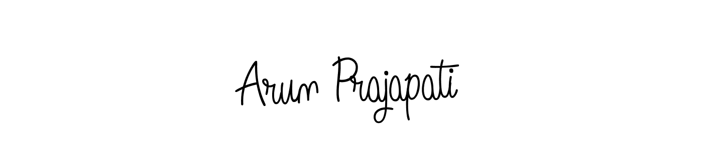This is the best signature style for the Arun Prajapati name. Also you like these signature font (Angelique-Rose-font-FFP). Mix name signature. Arun Prajapati signature style 5 images and pictures png