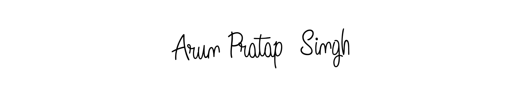 You can use this online signature creator to create a handwritten signature for the name Arun Pratap  Singh. This is the best online autograph maker. Arun Pratap  Singh signature style 5 images and pictures png
