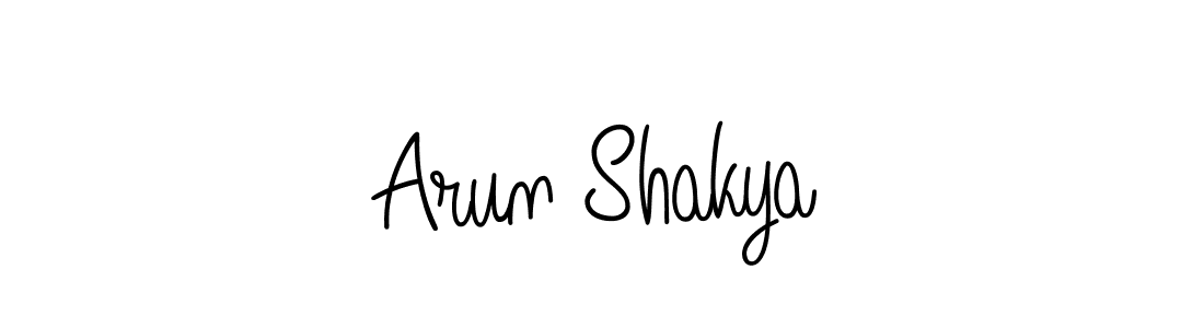 Angelique-Rose-font-FFP is a professional signature style that is perfect for those who want to add a touch of class to their signature. It is also a great choice for those who want to make their signature more unique. Get Arun Shakya name to fancy signature for free. Arun Shakya signature style 5 images and pictures png