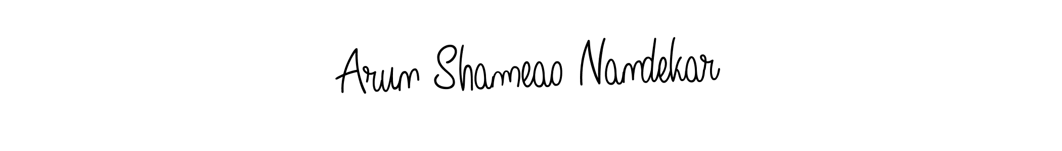 Here are the top 10 professional signature styles for the name Arun Shameao Nandekar. These are the best autograph styles you can use for your name. Arun Shameao Nandekar signature style 5 images and pictures png