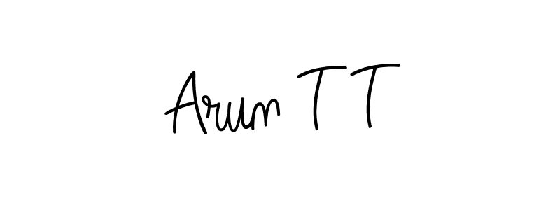 See photos of Arun T T official signature by Spectra . Check more albums & portfolios. Read reviews & check more about Angelique-Rose-font-FFP font. Arun T T signature style 5 images and pictures png