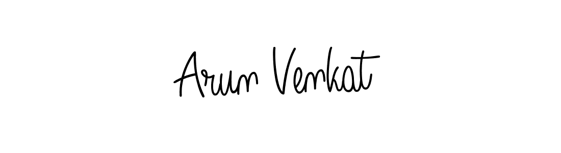 Design your own signature with our free online signature maker. With this signature software, you can create a handwritten (Angelique-Rose-font-FFP) signature for name Arun Venkat. Arun Venkat signature style 5 images and pictures png