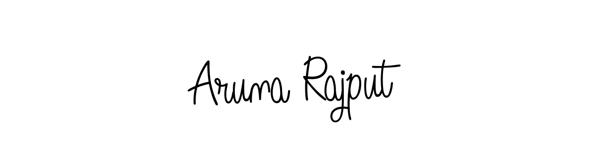 How to Draw Aruna Rajput signature style? Angelique-Rose-font-FFP is a latest design signature styles for name Aruna Rajput. Aruna Rajput signature style 5 images and pictures png