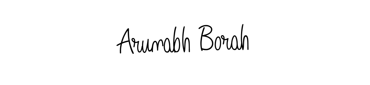 Similarly Angelique-Rose-font-FFP is the best handwritten signature design. Signature creator online .You can use it as an online autograph creator for name Arunabh Borah. Arunabh Borah signature style 5 images and pictures png