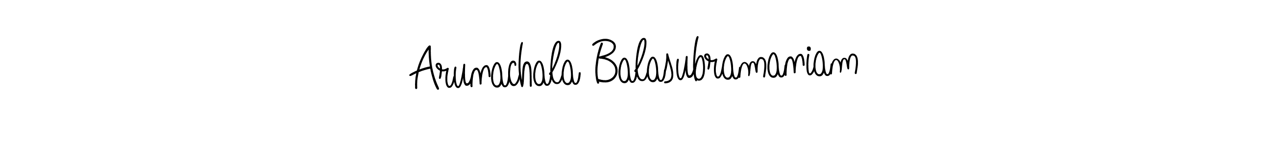 if you are searching for the best signature style for your name Arunachala Balasubramaniam. so please give up your signature search. here we have designed multiple signature styles  using Angelique-Rose-font-FFP. Arunachala Balasubramaniam signature style 5 images and pictures png