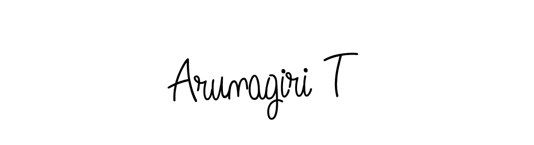 Similarly Angelique-Rose-font-FFP is the best handwritten signature design. Signature creator online .You can use it as an online autograph creator for name Arunagiri T. Arunagiri T signature style 5 images and pictures png