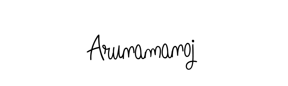 if you are searching for the best signature style for your name Arunamanoj. so please give up your signature search. here we have designed multiple signature styles  using Angelique-Rose-font-FFP. Arunamanoj signature style 5 images and pictures png