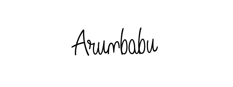 You can use this online signature creator to create a handwritten signature for the name Arunbabu. This is the best online autograph maker. Arunbabu signature style 5 images and pictures png