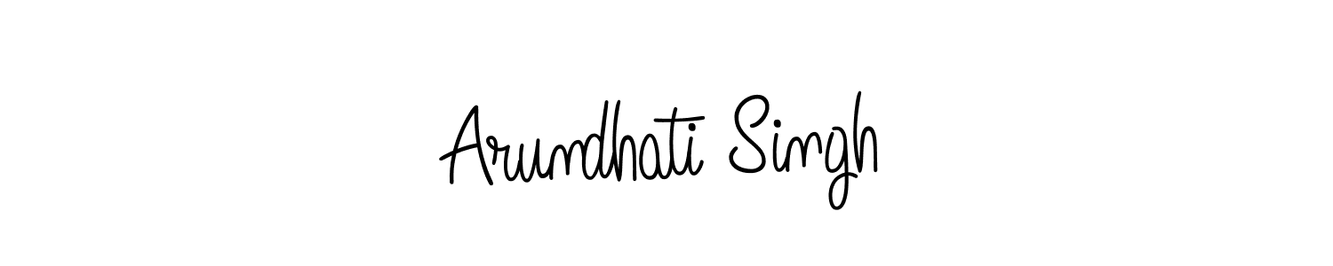 if you are searching for the best signature style for your name Arundhati Singh. so please give up your signature search. here we have designed multiple signature styles  using Angelique-Rose-font-FFP. Arundhati Singh signature style 5 images and pictures png