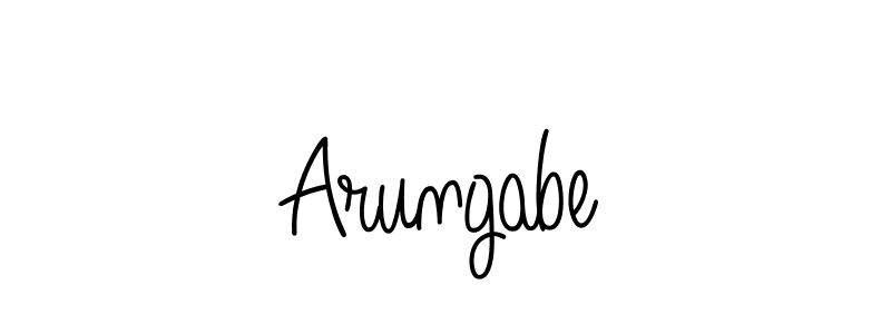 Also we have Arungabe name is the best signature style. Create professional handwritten signature collection using Angelique-Rose-font-FFP autograph style. Arungabe signature style 5 images and pictures png