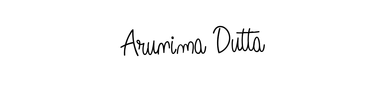 Here are the top 10 professional signature styles for the name Arunima Dutta. These are the best autograph styles you can use for your name. Arunima Dutta signature style 5 images and pictures png