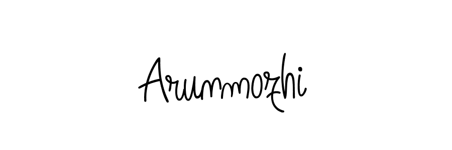 How to make Arunmozhi signature? Angelique-Rose-font-FFP is a professional autograph style. Create handwritten signature for Arunmozhi name. Arunmozhi signature style 5 images and pictures png