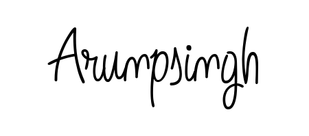 Use a signature maker to create a handwritten signature online. With this signature software, you can design (Angelique-Rose-font-FFP) your own signature for name Arunpsingh. Arunpsingh signature style 5 images and pictures png