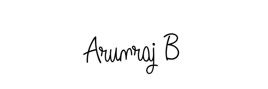 Angelique-Rose-font-FFP is a professional signature style that is perfect for those who want to add a touch of class to their signature. It is also a great choice for those who want to make their signature more unique. Get Arunraj B name to fancy signature for free. Arunraj B signature style 5 images and pictures png