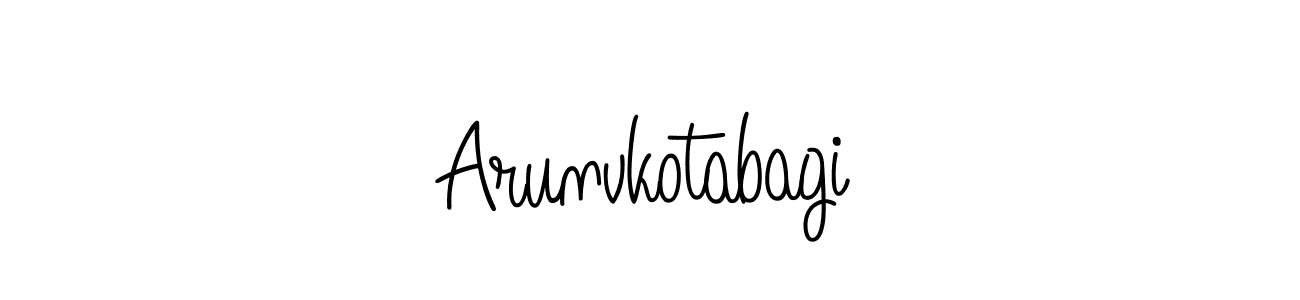 if you are searching for the best signature style for your name Arunvkotabagi. so please give up your signature search. here we have designed multiple signature styles  using Angelique-Rose-font-FFP. Arunvkotabagi signature style 5 images and pictures png