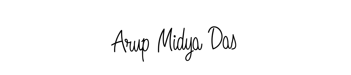 Check out images of Autograph of Arup Midya Das name. Actor Arup Midya Das Signature Style. Angelique-Rose-font-FFP is a professional sign style online. Arup Midya Das signature style 5 images and pictures png