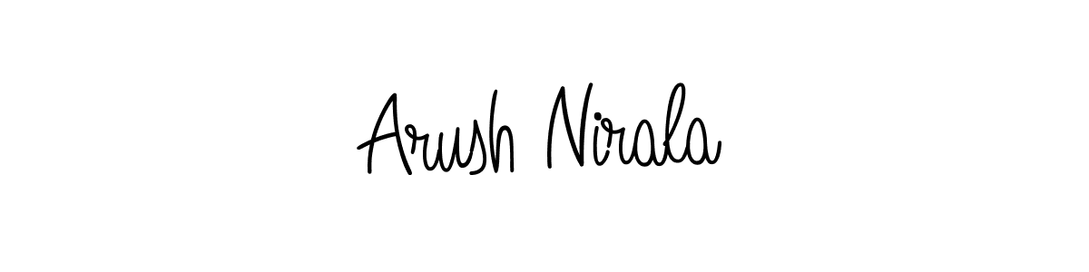 Once you've used our free online signature maker to create your best signature Angelique-Rose-font-FFP style, it's time to enjoy all of the benefits that Arush Nirala name signing documents. Arush Nirala signature style 5 images and pictures png