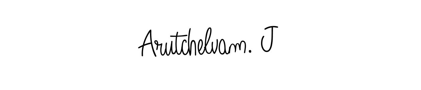 Also we have Arutchelvam. J name is the best signature style. Create professional handwritten signature collection using Angelique-Rose-font-FFP autograph style. Arutchelvam. J signature style 5 images and pictures png