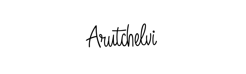 How to Draw Arutchelvi signature style? Angelique-Rose-font-FFP is a latest design signature styles for name Arutchelvi. Arutchelvi signature style 5 images and pictures png