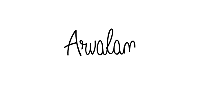 Best and Professional Signature Style for Arvalan. Angelique-Rose-font-FFP Best Signature Style Collection. Arvalan signature style 5 images and pictures png