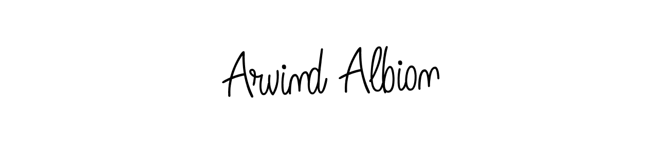 You can use this online signature creator to create a handwritten signature for the name Arvind Albion. This is the best online autograph maker. Arvind Albion signature style 5 images and pictures png