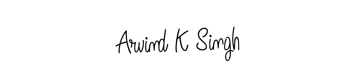 How to Draw Arvind K Singh signature style? Angelique-Rose-font-FFP is a latest design signature styles for name Arvind K Singh. Arvind K Singh signature style 5 images and pictures png