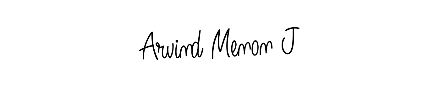 Here are the top 10 professional signature styles for the name Arvind Menon J. These are the best autograph styles you can use for your name. Arvind Menon J signature style 5 images and pictures png