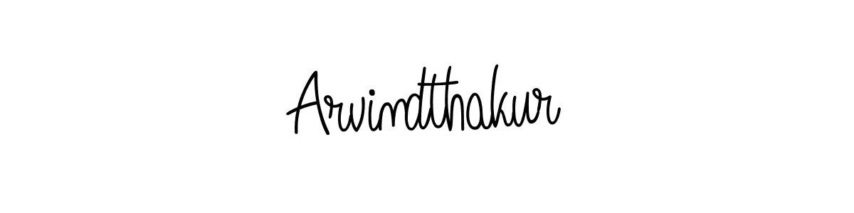 Create a beautiful signature design for name Arvindthakur. With this signature (Angelique-Rose-font-FFP) fonts, you can make a handwritten signature for free. Arvindthakur signature style 5 images and pictures png