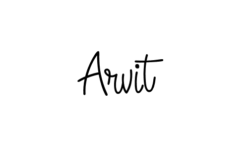 How to Draw Arvit signature style? Angelique-Rose-font-FFP is a latest design signature styles for name Arvit. Arvit signature style 5 images and pictures png