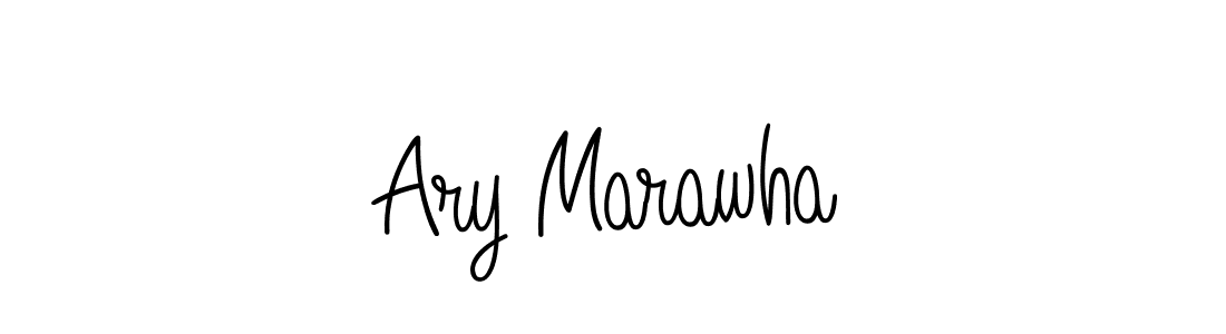 Create a beautiful signature design for name Ary Marawha. With this signature (Angelique-Rose-font-FFP) fonts, you can make a handwritten signature for free. Ary Marawha signature style 5 images and pictures png