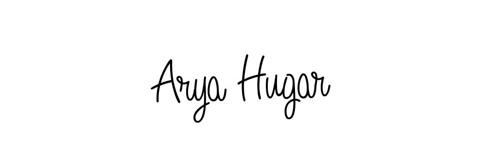 How to Draw Arya Hugar signature style? Angelique-Rose-font-FFP is a latest design signature styles for name Arya Hugar. Arya Hugar signature style 5 images and pictures png