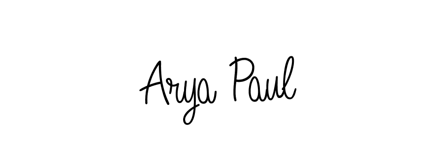 if you are searching for the best signature style for your name Arya Paul. so please give up your signature search. here we have designed multiple signature styles  using Angelique-Rose-font-FFP. Arya Paul signature style 5 images and pictures png