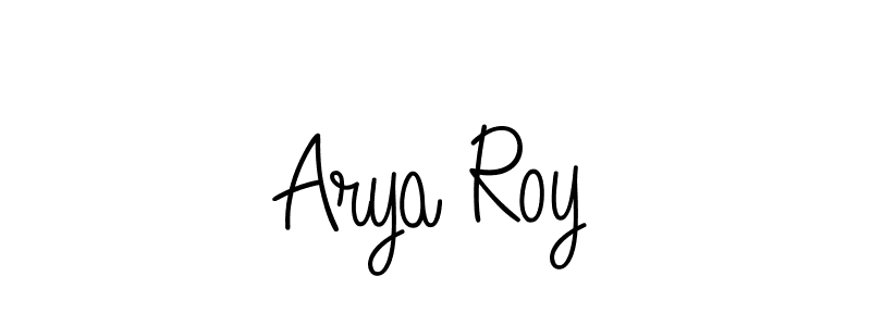 Create a beautiful signature design for name Arya Roy. With this signature (Angelique-Rose-font-FFP) fonts, you can make a handwritten signature for free. Arya Roy signature style 5 images and pictures png