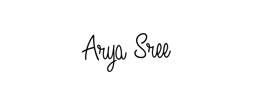 You can use this online signature creator to create a handwritten signature for the name Arya Sree. This is the best online autograph maker. Arya Sree signature style 5 images and pictures png